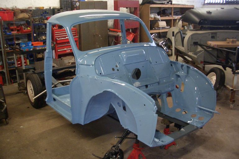 Morris minor van hotsell chassis